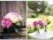 TIME4ART Obraz na płótnie 120x80 bukiety kwiatów