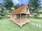 Domek drewniany letniskowy 5x7 z poddaszem PRODREW