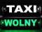 TABLICA TAXI / WOLNY / LED SMD / ŚWIECĄCA / Super