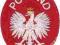 NASZYWKI SPINAKE Naszywka Godło RP  POLAND (w)