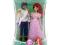 ** DISNEY ** Lalka SYRENKA ARIEL + ERIC - PRINCESS