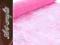 FLIZELINA RÓŻOWA 50 CM X 7,5 METRA