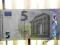 banknot NOWE 5 EURO seper seria SE 1111111111 rar