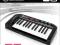Schubert 25 MIDI-Keyboard USB 25 przycisków pedał