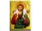 Ikona na desce - rękodzieło - Jezus Pasterz