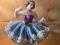 CUDO Figurka baletnica porcelana Drezno Rittirsch