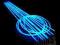 Fluorescencyjne Imprezowe Patyczki 50szt,n Knixs