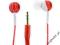 4World Słuchawki douszne MP3 Color | jack 3.5mm |