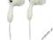 LOGILINK Słuchawki do Mp3/tel, douszne - białe LUX