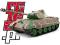 Czołg German King Tiger dźwięk dym asg - Wrocław