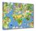 Mapa Świata dla Dziecka - Obraz 90x120 cm