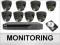 ZESTAW MONITORINGU BCS 500GB 8x KAMER + AKCESORIA