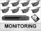 ZESTAW MONITORINGU BCS 500GB 8x KAMER + AKCESORIA