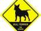 BULL TERRIER bulterier PRZYSSAWKA magnes BU01