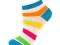 Stopki damskie SOXO kolorowe wzorki 36-41