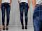 Luxury ExTrA JEANSOWE SPODNIE BAGGY NISKI KROK S