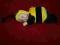 Śliczna lala Anne Geddes pszczółka 22cm