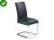 Krzesło metalowe K146 eco skóra stal chromowana
