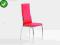 Krzesło metalowe K3 czerwone K-3 eco skóra 4 kolor