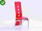 Krzesło metalowe K4 red błyszczące K-4 4 kolory