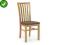 Krzesło drewniane GERARD 7 olcha tap: Dafne 26