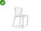 Krzesło K123 białe polipropylen akryl tworzywo