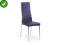 Krzesło metalowe K86 fiolet eco skóra 4 kolory