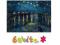 Puzzle 1000 Van Gogh Gwieździsta noc nad Rodanem