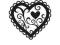 Folder do embossingu Darice Valentine Heart