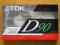 Kaseta TDK D90 zafoliowana