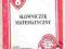 SŁOWNICZEK MATEMATYCZNY Krzysztoszek 1992