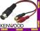 WEJŚCIE SYGNAŁOWE AUX KENWOOD + RCA 1,5 m WEJŚCIE SYGNAŁOWE AUX KENWOOD + RCA 1,5 m