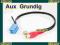 ZŁĄCZE AUX MINI ISO GRUNDIG 2 x RCA