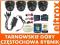 MONITORING ZESTAW SAMODZIELNY MONTAŻ 4 KAMERY Z360