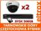 ZESTAW MONITORING 2 KAMERY HDD REJESTRATOR Z416