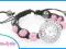 ZEGAREK- BRANSOLETKA SHAMBALLA PINK