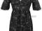 PULL&amp;BEAR sukienka rękaw czarny 38 M p1590