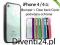 Hard Crystal Clear Case Etui Bumper iPhone 4 4s