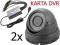 ZESTAW MONITORING KOMPLET KARTA+2 KAMERY