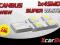 Żarówka LED T10 W5W 4 x SMD CanBus tablica rejest.