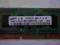 PAMIĘĆ RAM SAMSUNG 1GB 1Rx8 PC3-8500S 1066 MHz