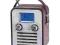STYLOWE RADIO RETRO Z ZEGAREM STYLOWE RADIO RETRO Z ZEGAREM