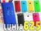Nokia Lumia 625 | Rubber SLIM Case ETUI + 2xFOLIA