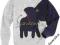 Bluza ze słoniem aplikacja dł. rękaw SŁOŃ 116-122