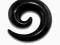Rozpychacz- spirala 14 mm czarna