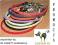 BRANSOLETKA NATURALNY RZEMYK -GRATIS- 9KOLORÓW