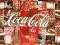Coca-Cola - patchwork - plakat 40x50 cm