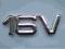 16V emblemat naklejka logo znaczek AUDI SEAT SKODA