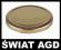 Wieczko metalowe okrągłe 82 mm na 4 zaczepy
