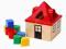 IKEA - DOMEK EDUKACYJNY DREWNIANY PUZZLE